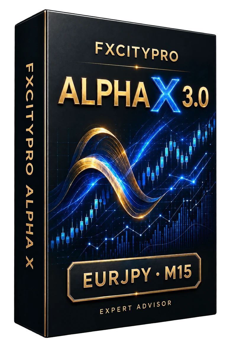 FX CITY PRO_ALPHA X_3.0 EURJPY M15 algorithmic Forex EA box