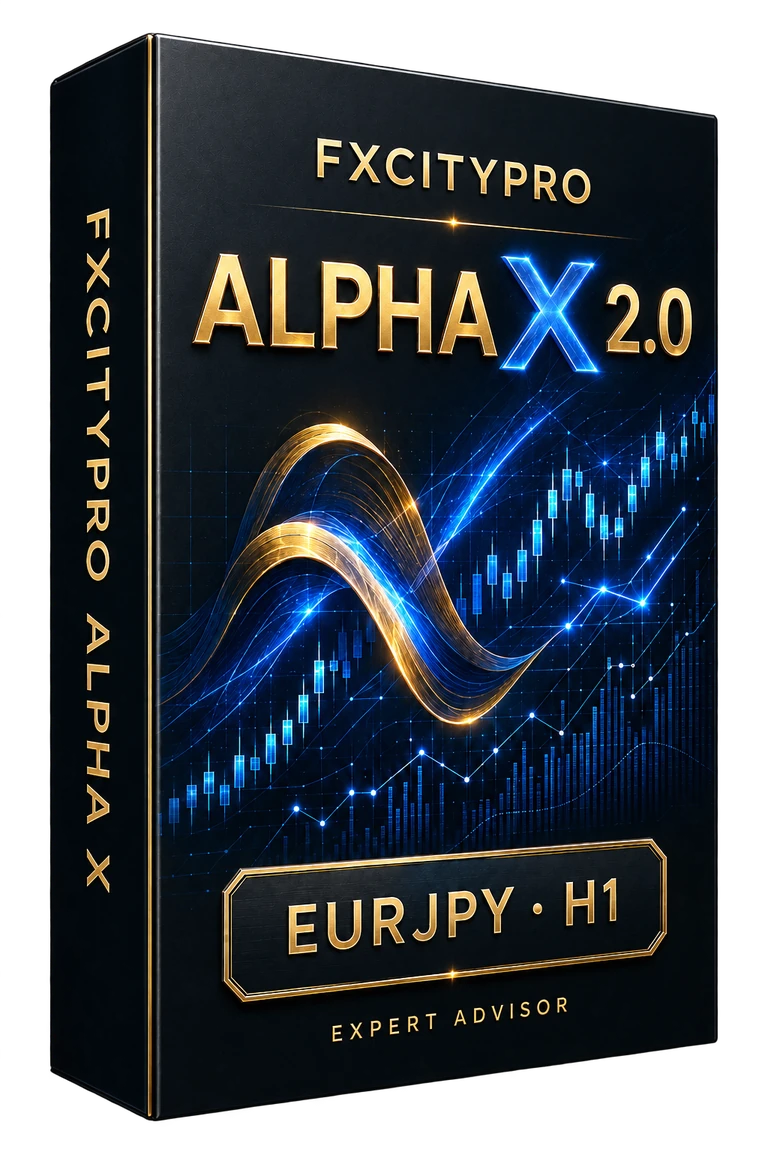FXCityPro Alpha X 2.0 EURJPY H1 algorithmic Forex EA box